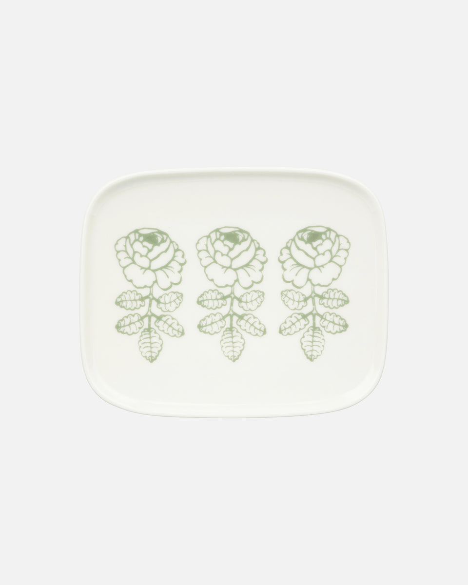 VIHKIRUUSU PLATE 15X12CM | MARIMEKKO