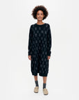 Noppa Myrk Long Sleeve Knit Dress 105cm