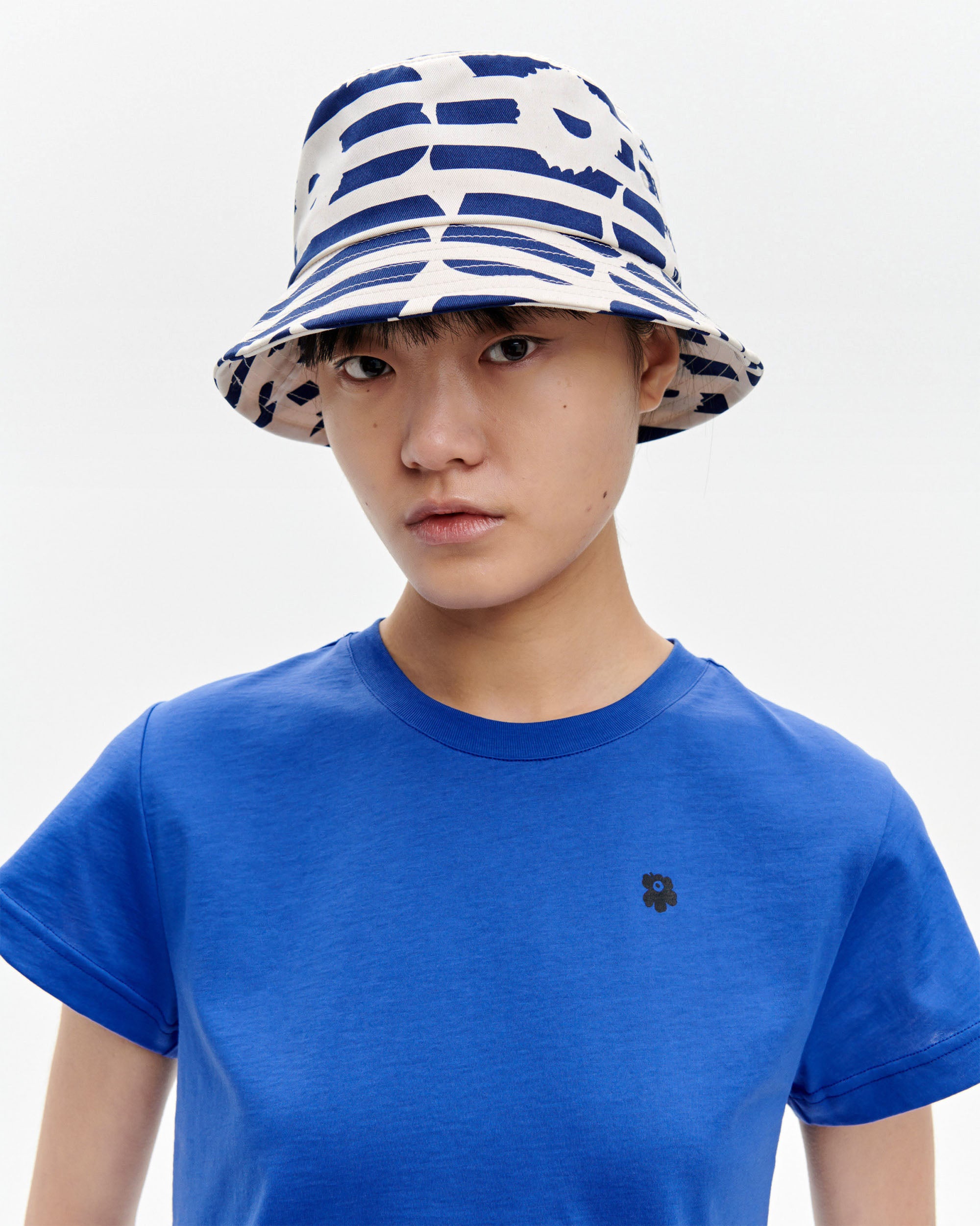 Kioski Tasaraita Unikko Hat|MARIMEKKO