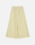 Solid Kuulle Cotton-Linen Trousers