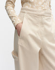 Funktio Solid Cotton Trousers