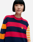 Kioski Kesakoju Maalis Patja Men's Cotton Knit Long Sleeve Top 70cm