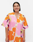 Kellotus Unikko Cotton Poplin Dress 127cm
