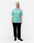 Kioski Tasaraita Unisex Unikko Short Sleeve Top 71cm