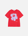 Kioski Vihne Outline Unikko Placement Short Sleeve Top 71cm
