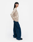 Kumma Unikko Vneck Knitted Cardigan 70cm
