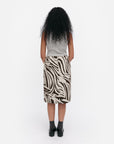 Valaa Jokuraita Skirt 63cm