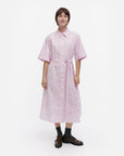 Popliini Outline Unikko Shirt Dress 120cm