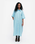Popliini Outline Unikko Shirt Dress 120cm