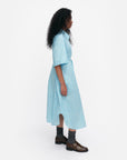 Popliini Outline Unikko Shirt Dress 120cm
