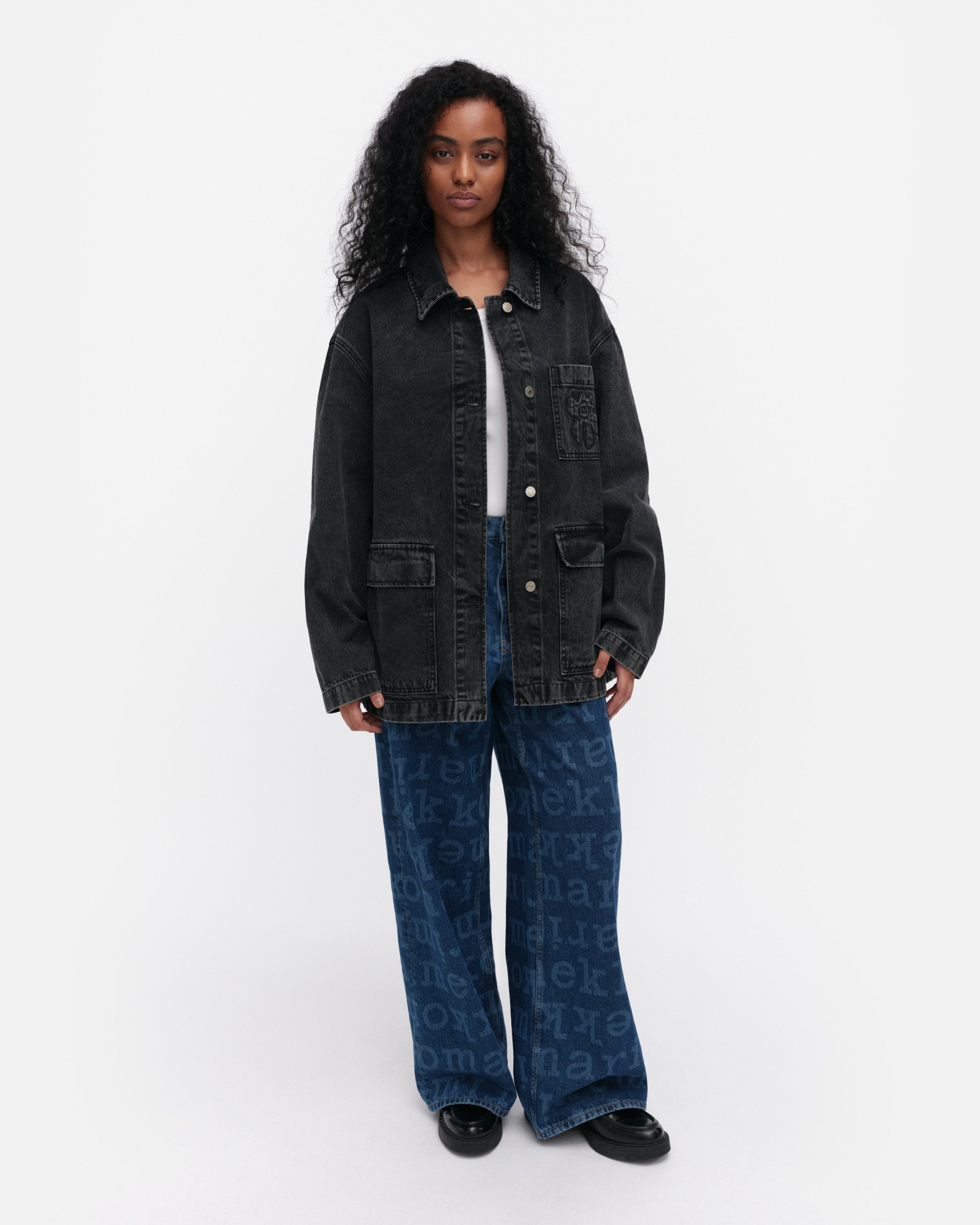 MARIDENIM POWERI UNIKKO DENIM JACKET 70CM | MARIMEKKO