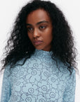Solmia Outline Unikko Turtleneck Long Sleeve Top 57cm