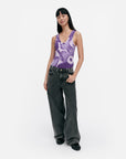 Punos Akvarelli Unikko Tank Top 63cm
