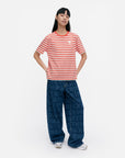 Tasaraita Unikko Kioski Short Sleeve Top 63cm