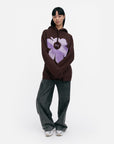 Runoja Unikko Placement Kioski Fleece Hoodie 71cm