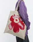 Vankka Akvarelli Unikko Kioski Tote Bag 41X44cm