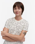 Heleys Outline Unikko Short Sleeve Top 60cm