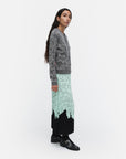 Piiru Outline Unikko Pleated Skirt 83.5cm