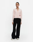 Chinese New Year Lahelle Musta Tamma Kioski Cotton Knitted Cardigan 54cm