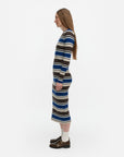 Hytina Helvi Rib Slim Long Sleeve Dress 125cm