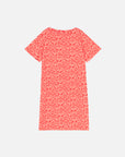 Joku Unikko Crewneck Short Sleeve Dress 107cm