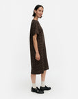 Joku Unikko Crewneck Short Sleeve Dress 107cm