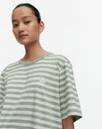 Tasaraita Unikko Kioski Short Sleeve Top 71cm