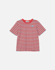 Tasaraita Unikko Kioski Short Sleeve Top 63cm