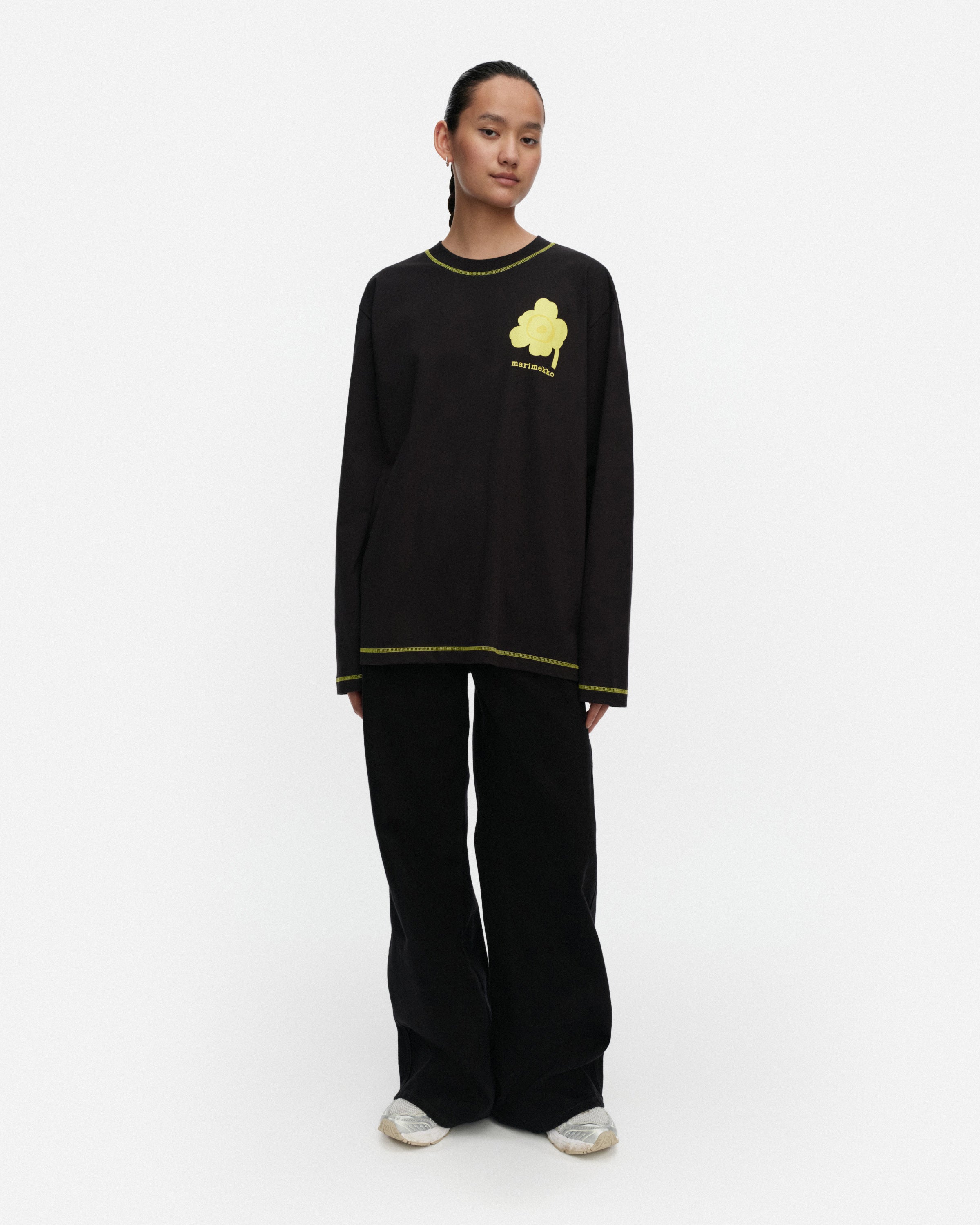 BEKKA UNIKKO PLACEMENT KIOSKI LONG SLEEVE TEE 73CM | MARIMEKKO