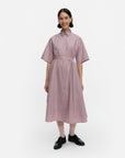 Paperi Piccolo Cotton Poplin Short Sleeve Shirt Dress 120cm