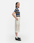 Nokkeluus Keidas Broderie Slim Skirt 74cm