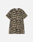 Taitavuus Tumma Round Neck A-Line Shirt Dress 92cm