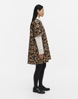 Taitavuus Tumma Round Neck A-Line Shirt Dress 92cm