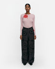 Nahtavyys Unikko Viscose Wideleg Trousers