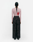 Nahtavyys Unikko Viscose Wideleg Trousers