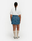 Maridenim Ruudut Kukka Mini Skirt 39cm