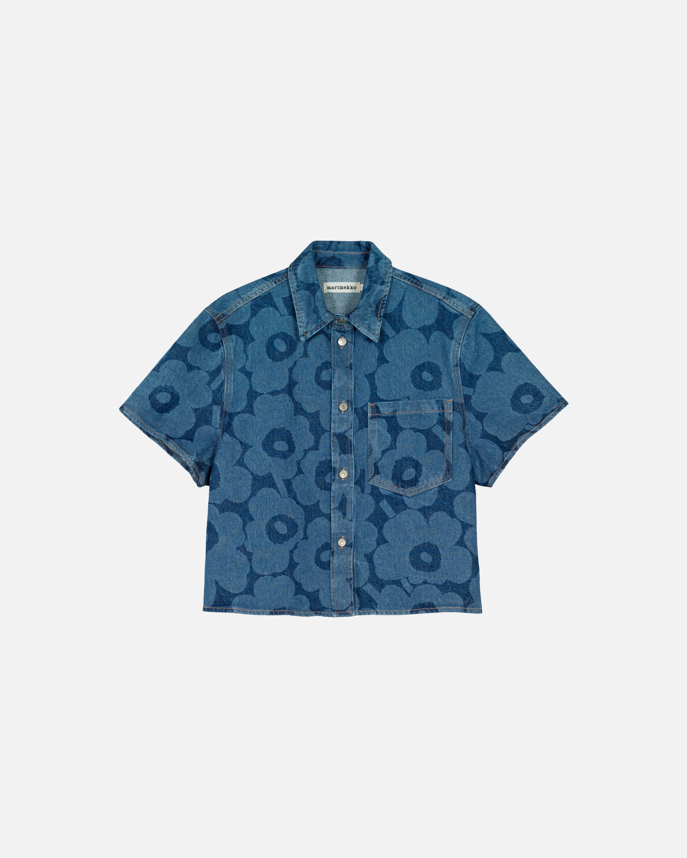 MARIDENIM KUVATA UNIKKO SHORT SLEEVE SHIRT | MARIMEKKO