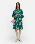 Pihalla Unikko Short Sleeve Shirt Dress