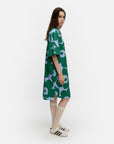 Pihalla Unikko Short Sleeve Shirt Dress