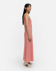 Kioski Laulaa Tasaraita Unikko Slip Dress 130cm