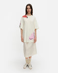 Puhua Kukasta Kukkaan Placement Short Sleeve Top 79cm