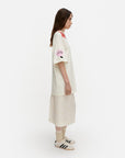 Puhua Kukasta Kukkaan Placement Short Sleeve Top 79cm