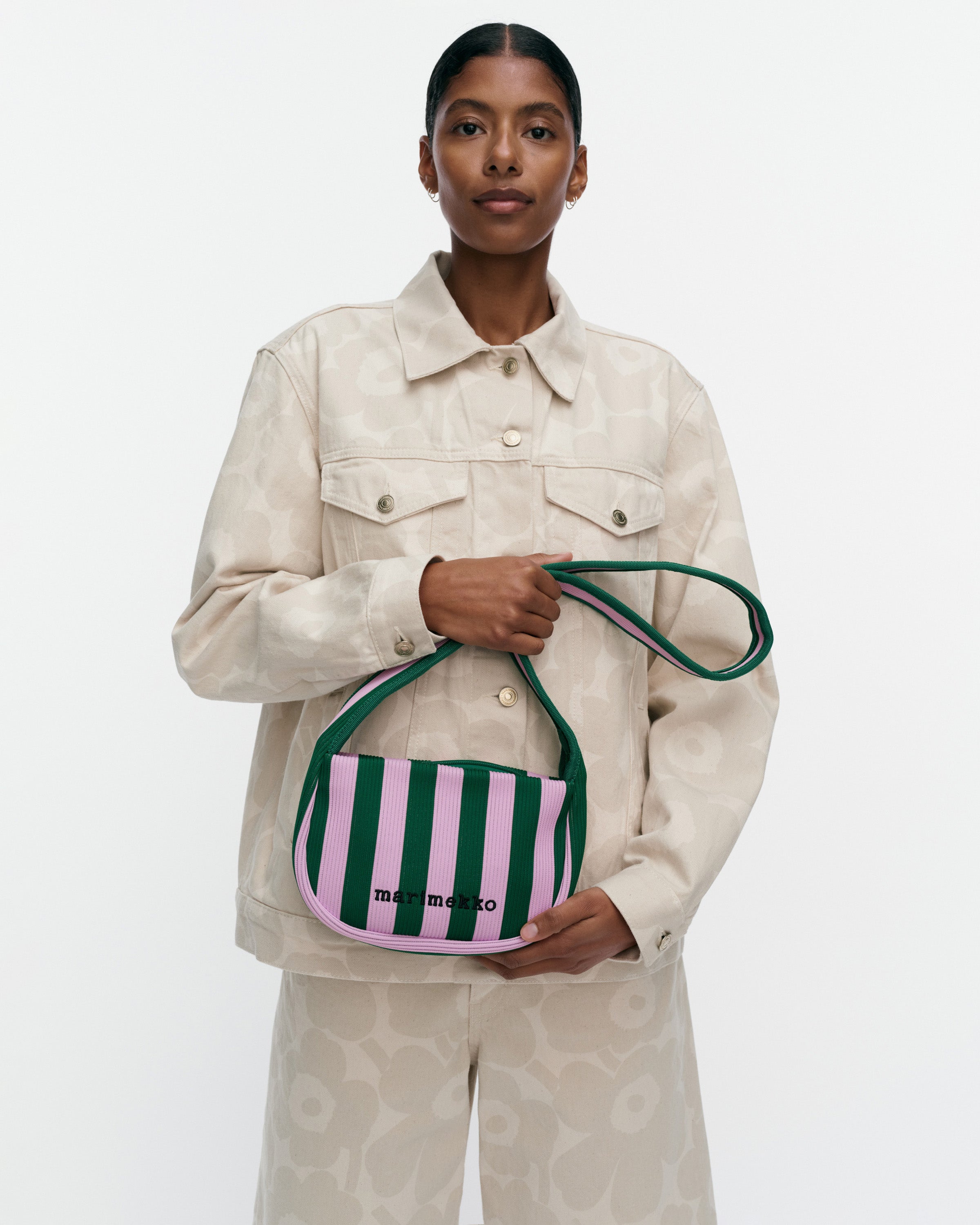MERIROSVO KNITTED SHOULDER BAG 15X22X8.5CM | MARIMEKKO