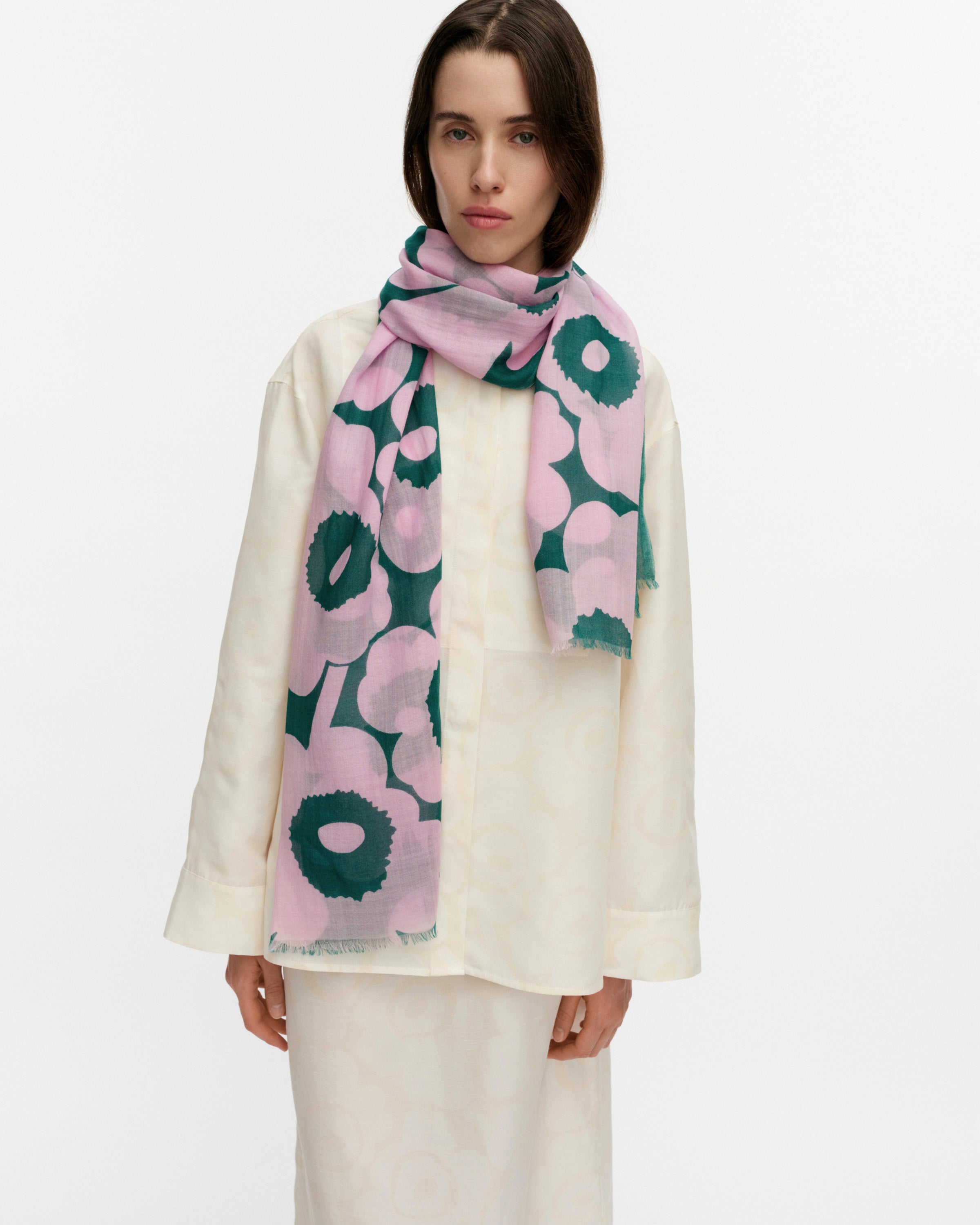 FIORE UNIKKO WOOL SCARF 180X70CM | MARIMEKKO