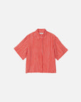 Palindromi Piccolo Short Sleeve Linen Shirt 65cm