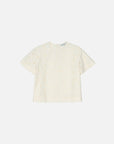 Alustus Unikko Lace Short Sleeve Blouse 57cm