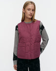 Kaiverrus Outline Unikko Padded Vest Jacket 63cm