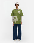 Kioski Vihne Unikko Placement Short Sleeve Top 71cm