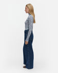 Hailyva Outline Unikko Wool Rib Slim Turtleneck Long Sleeve Top