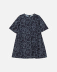 Kukkiva Outline Unikko Shift Dress 92cm